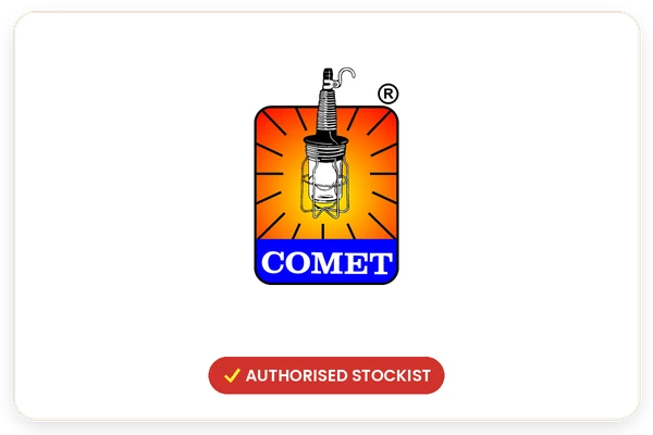 Comet logo – Authorised Stockist, Monika Electric Corporation