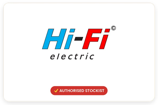 Hifi logo – Authorised Stockist, Monika Electric Corporation