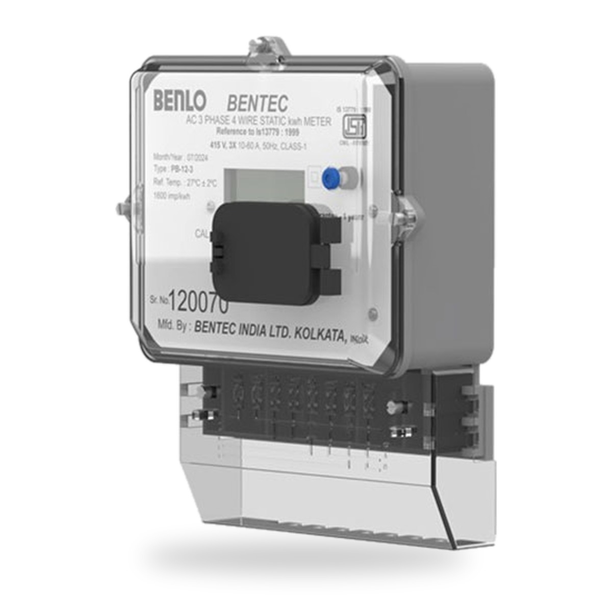 Benlo three phase LCD energy meter
