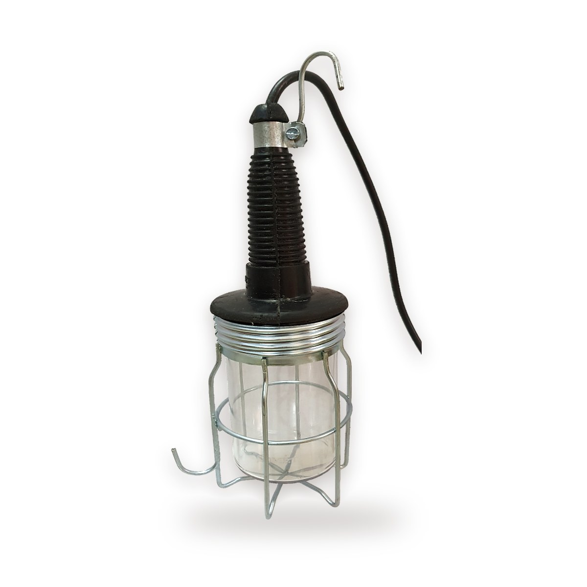 Comet LED hand lamp with mesh guard and hook, Monika Electric Corporation, Ahmedabad