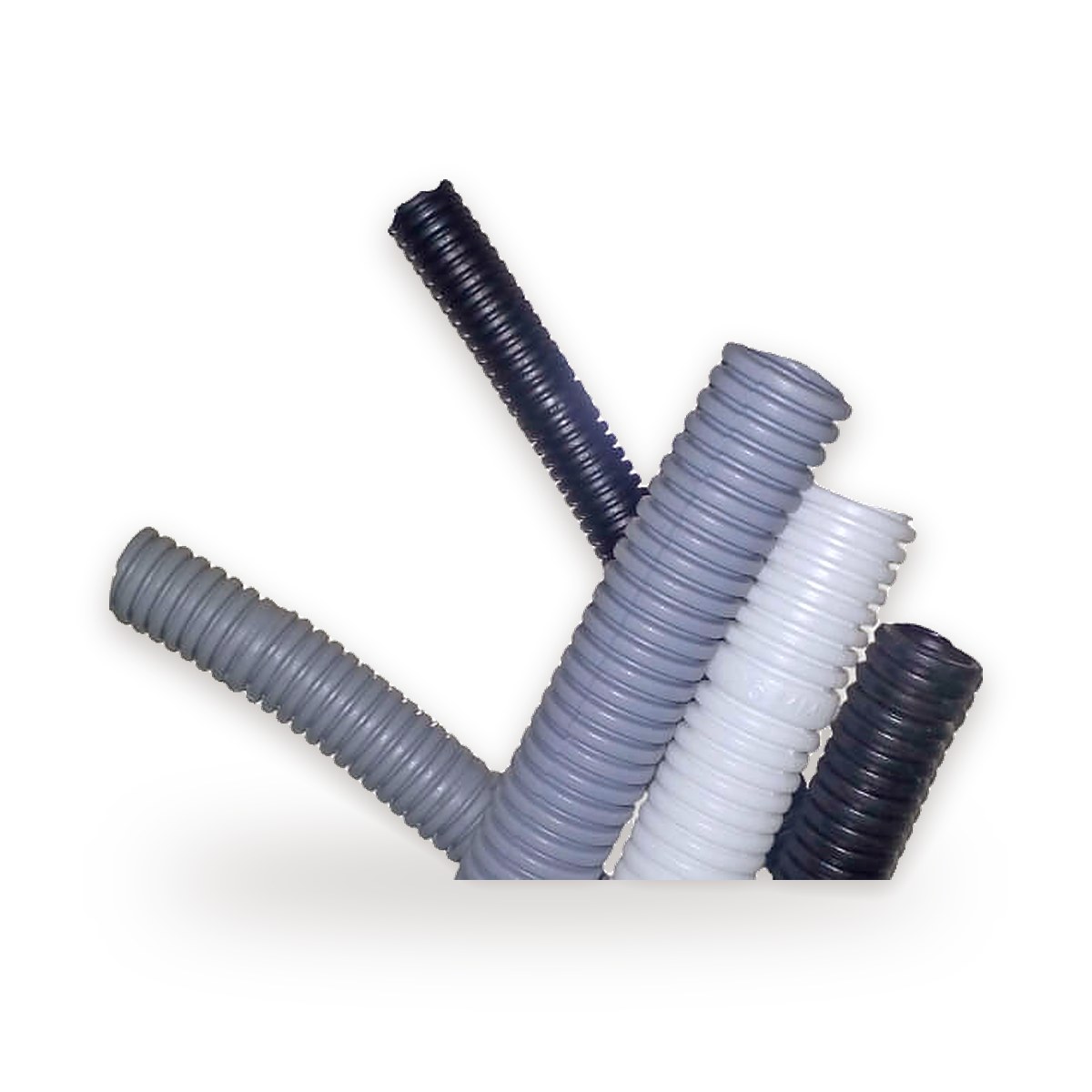 Dutroflex corrugated flexible electrical grade PVC pipe, bent by hand, at Jainam Enterprise, Ahmedabad