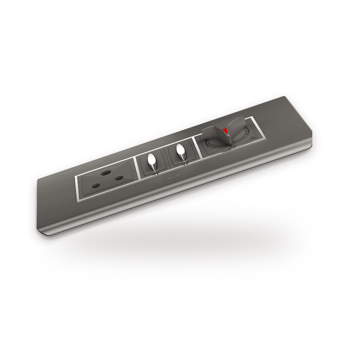 Hifi modular fan regulator with step knob, Monika Electric Corporation, Ahmedabad
