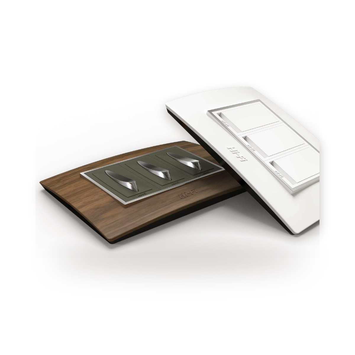 Hifi modular cover plates in different module sizes, Monika Electric Corporation, Ahmedabad