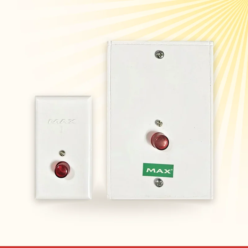MAX bell indicator panel with lamps for each calling point, Monika Electric Corporation, Ahmedabad