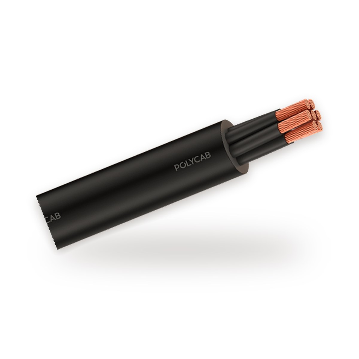 Polycab multicore flexible copper cable coils, Monika Electric Corporation, Ahmedabad