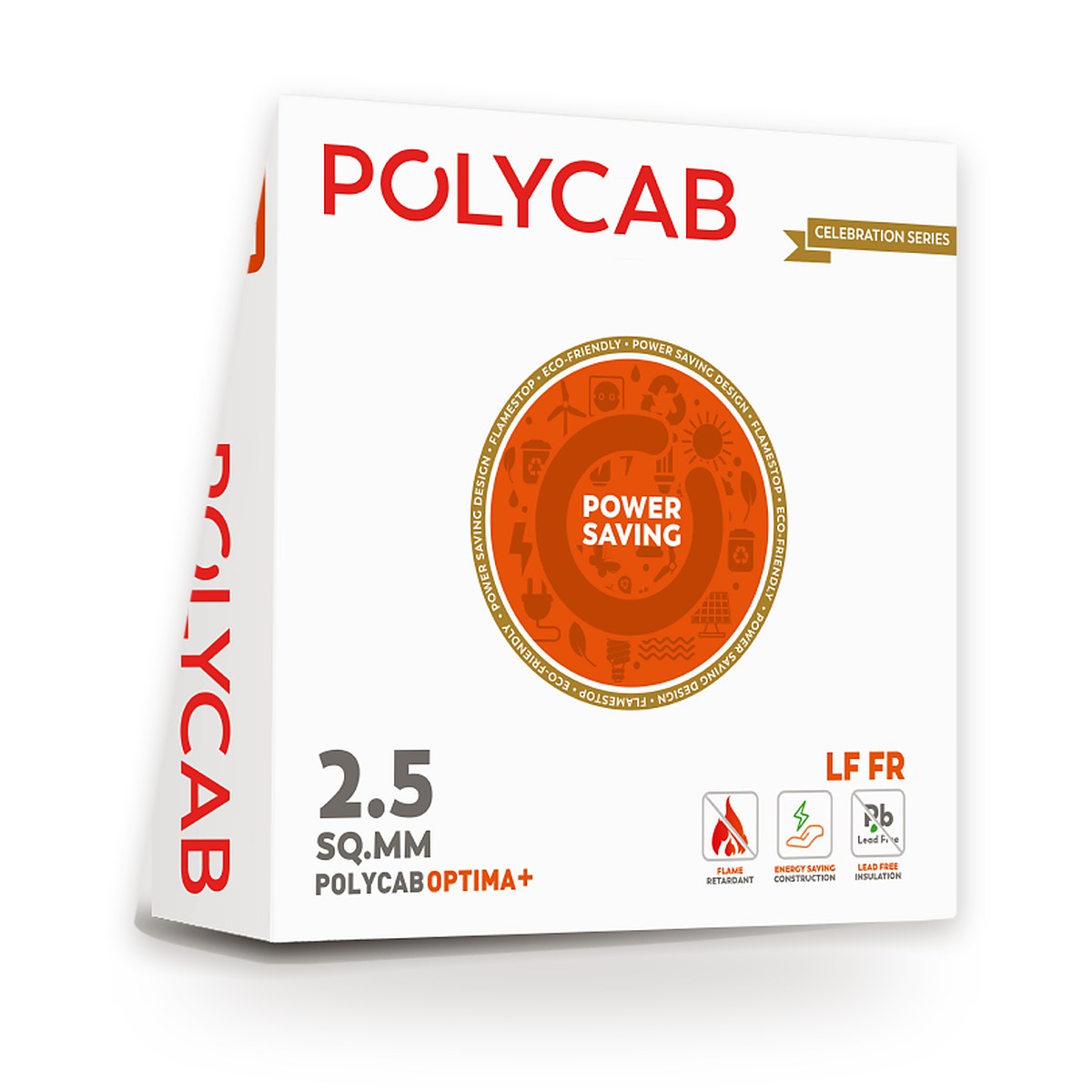 Coils of Polycab house and building wire in red, yellow, blue, black and green, Monika Electric Corporation