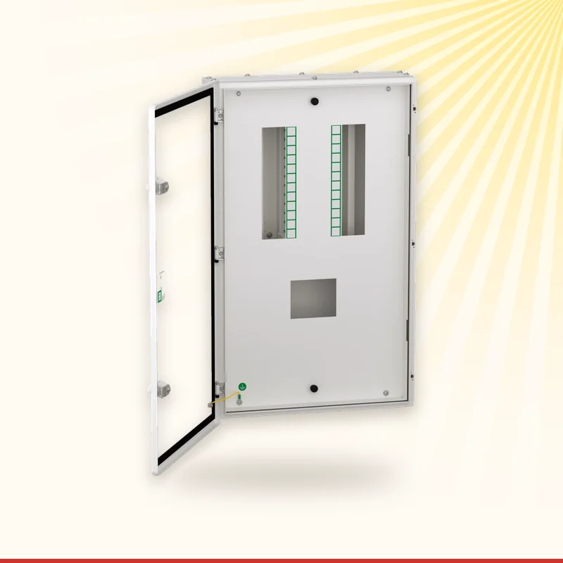 Schneider Electric Easy9 double-door distribution board at Monika Electro Tech, Ahmedabad
