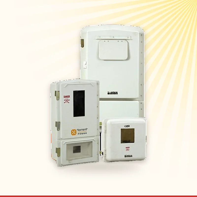 Sintex SMC energy meter box with window, Monika Electro Tech, Ahmedabad