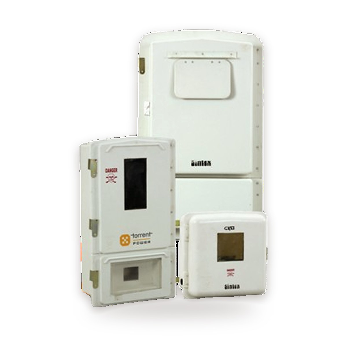 Sintex SMC energy meter box with window, Monika Electro Tech, Ahmedabad