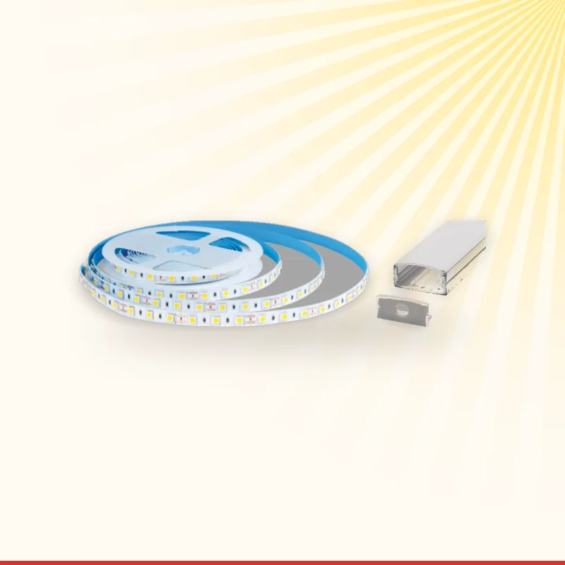 Star Eagle aluminium profile LED light in a ceiling cove, Monika Electric Corporation, Ahmedabad